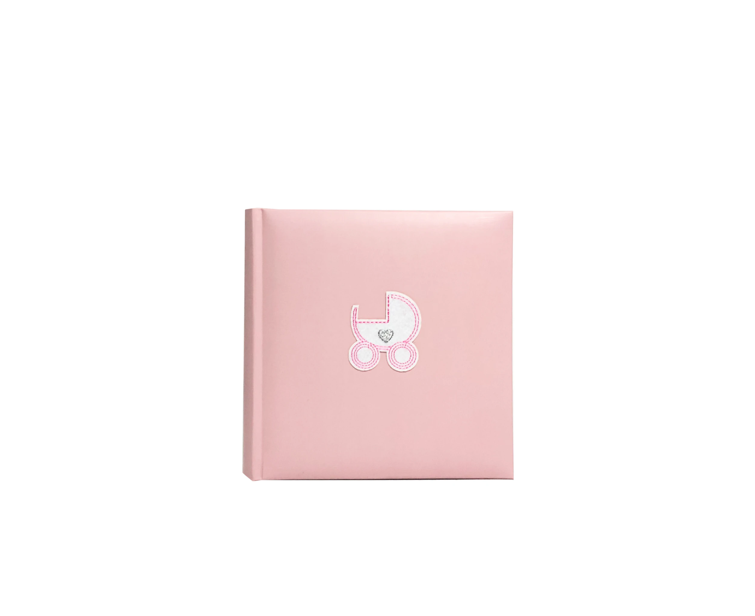 Profile Baby Pram Pink 200pht 4x6 Photo Album