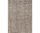 Chunky Weave Andes Natural Silver Jute Rug with Rubber Backing -Natural Silver Jute
