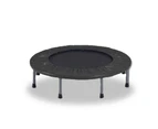 Mini Trampoline Jogger Rebounder Home Gym Workout Fitness - black