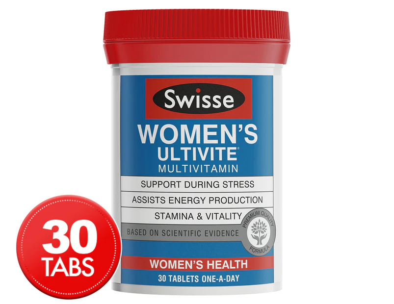 Swisse Women's Ultivite Multivitamin 30 Tabs
