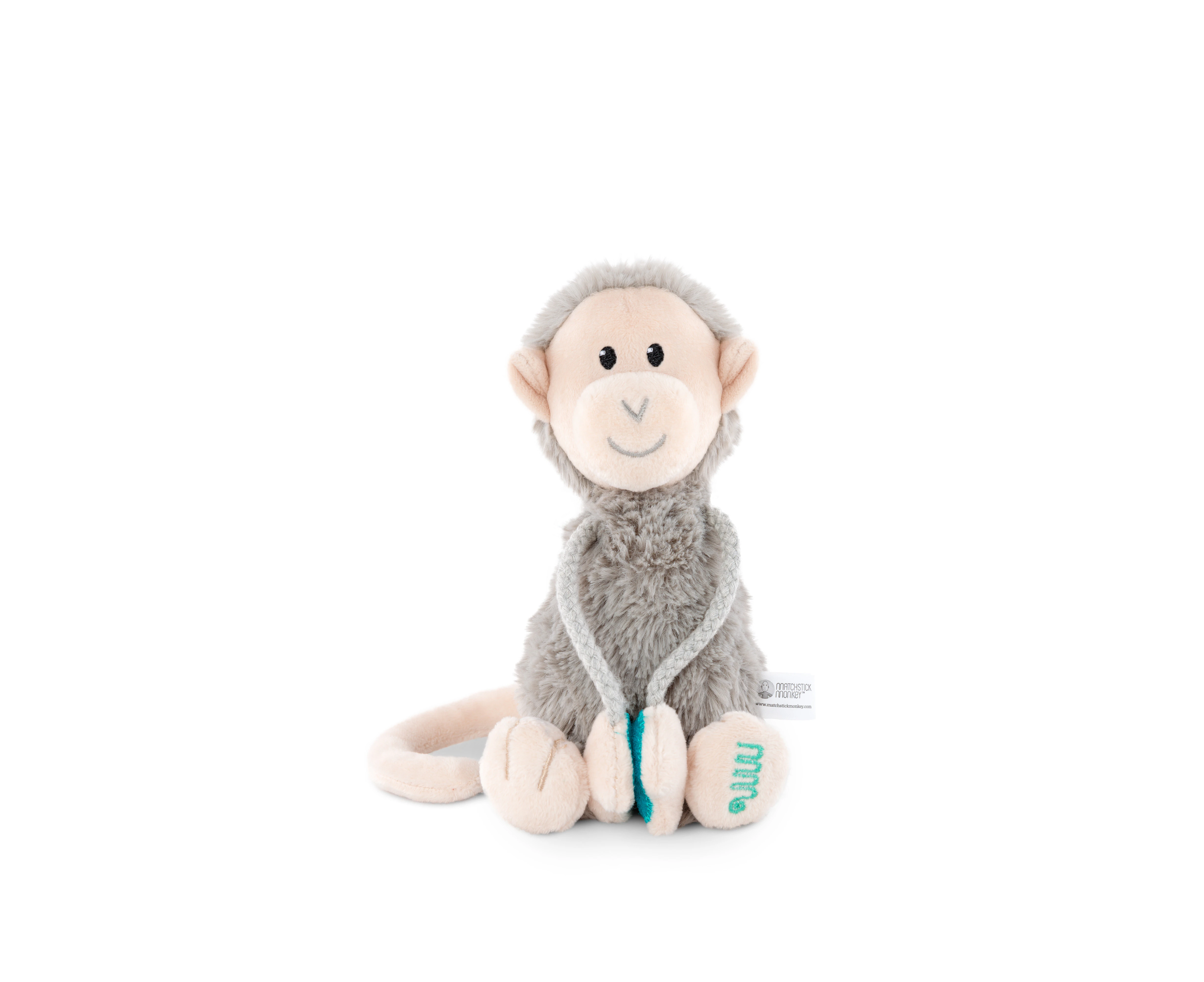 Matchstick Monkey 21cm Plush Animal Stuffed Toy Baby/Infant 0m+ Newborn Small