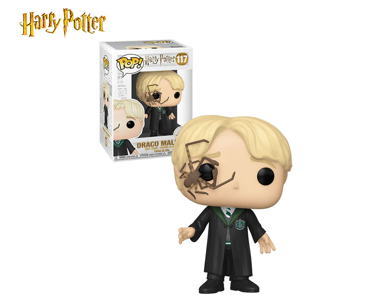 Funko POP! Harry Potter Draco Malfoy w/ Whip Spider Vinyl Figure