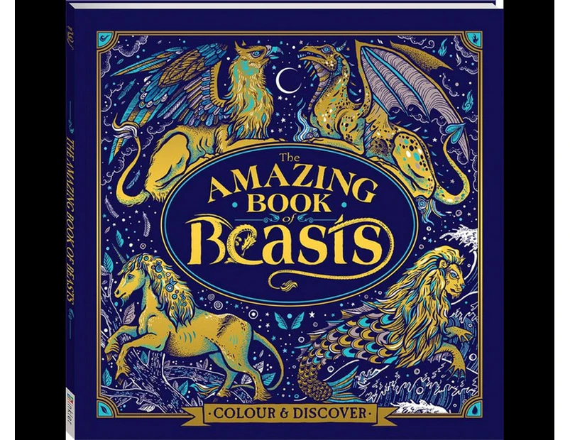 Amazing Book of Beasts Colouring Book