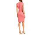 St. John Women's  Wool-Blend Sheath Dress - Pink