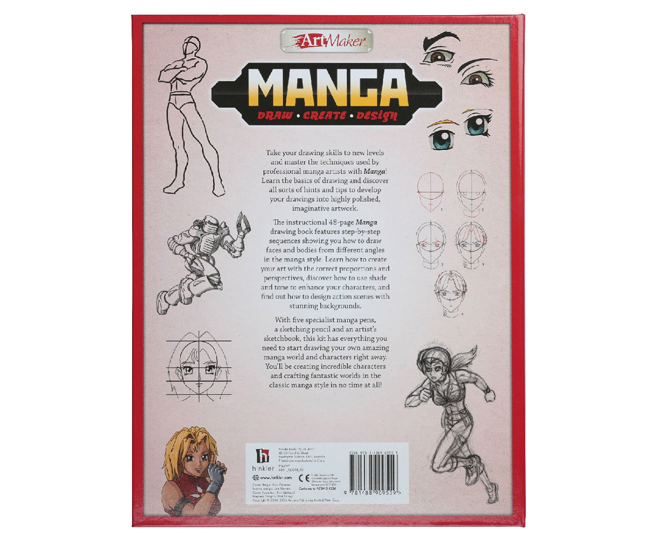 The Art of Drawing Manga Kit: Everything you need to become a manga master