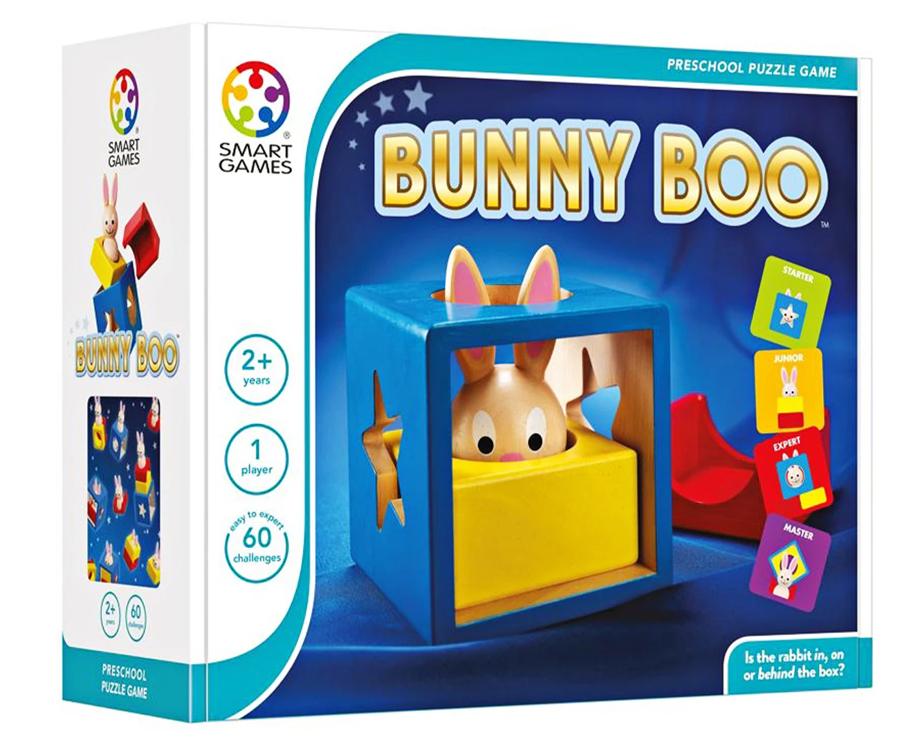 Smart Games Bunny Boo Children's/Kid's SIngle Player Block Puzzle Game 2y+