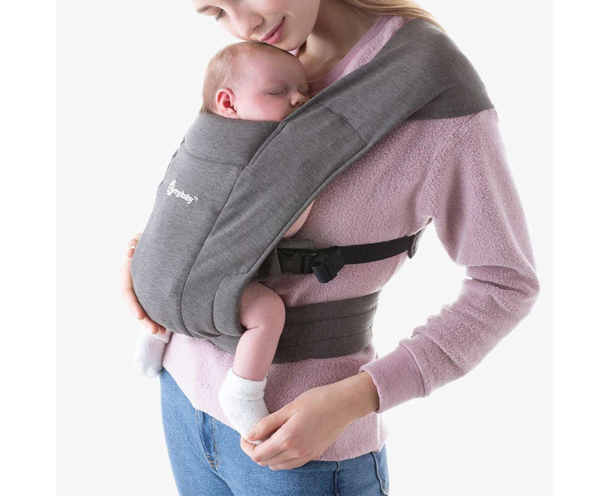 Ergobaby Embrace Baby Carrier Heather Grey