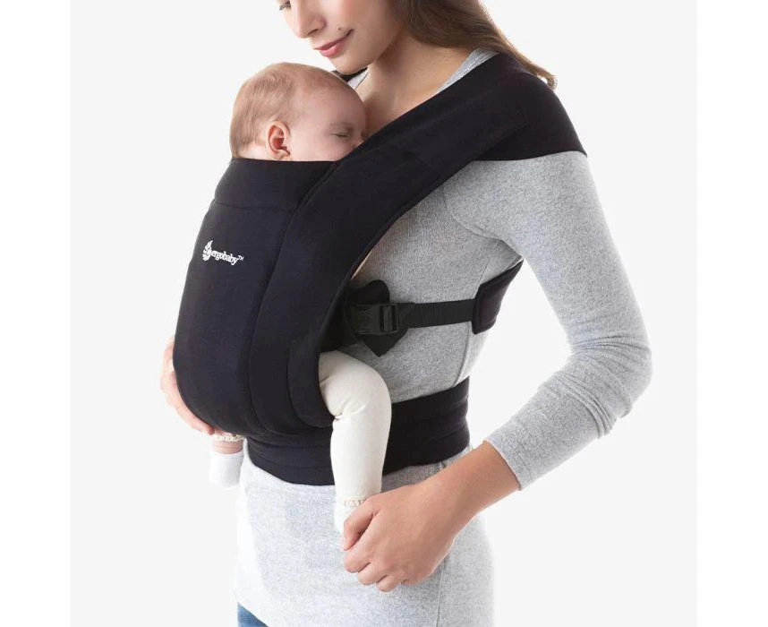 Ergobaby Embrace Baby Carrier - Pure Black