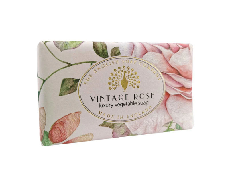 English Soap Company Vintage Collection 200 gram Rose