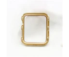 WIWU Hard PC Frame Watch Case Protective Shell Cover For Apple Watch Series 1/2/3-Gold