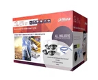 SMARTVIEW VK2200 8 Channel IP Surveillance Kit - 1x 8chPoE NVR 2TBHDD, 4x 4MP IR Dome IP Cameras, 4x 30m Cables