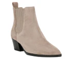Wittner Women's Kyrone Suede Ankle Boots - Stone