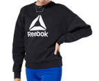 Reebok Women's Workout Ready Big Logo Cover-Up - Black