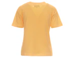 Wrangler Women's Veda Tee / T-Shirt / Tshirt - Soft Yellow