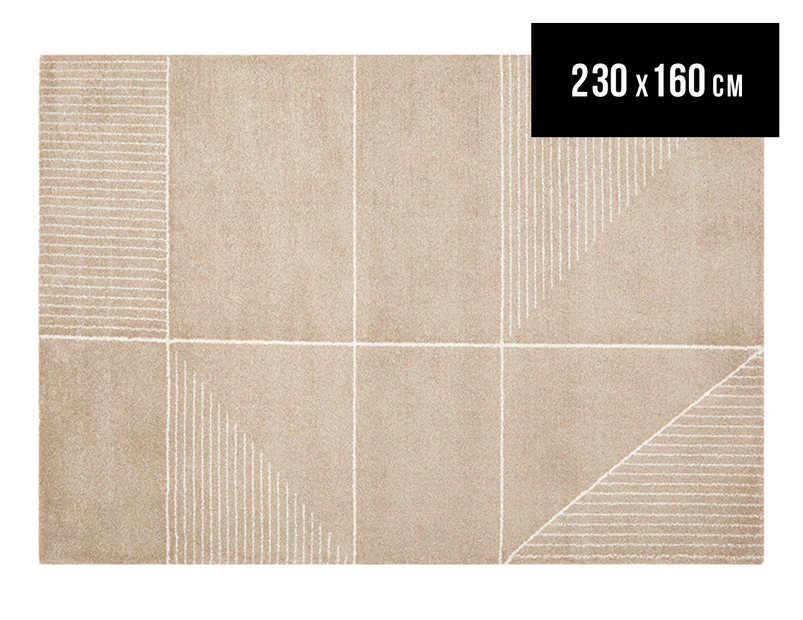 Broadway Rug Company 230x160cm Broadway Contemporary Rug - Natural