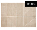 Broadway Rug Company 340x240cm Broadway Contemporary Rug - Natural