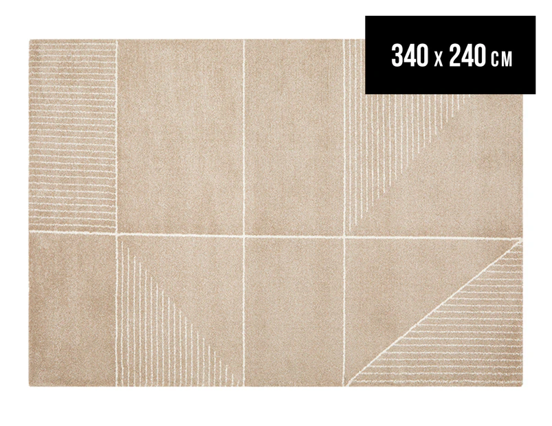 Broadway Rug Company 340x240cm Broadway Contemporary Rug - Natural