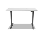 120*60cm Electric Standing Desk Sit to Stand up Motorised Desks Grey/White