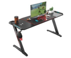 Eureka Ergonomic Z60 RGB Home Office Gaming Desk with RGB Lights - Black