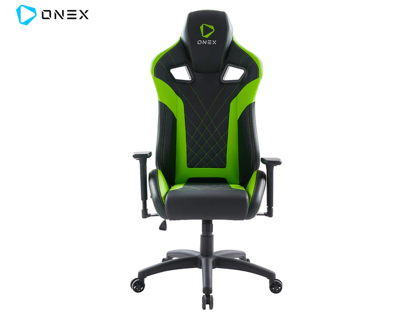 OneX GX5 Series Large Office Gaming Chair - Black/Green