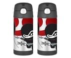 2 x 2PK Thermos Funtainer 355ml Insulated Stainless Steel Drink Water Bottle Ninja 1