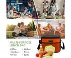 Sannea Cooler Lunch Bag For Men Women-Orange 5