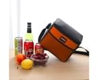 Sannea Cooler Lunch Bag For Men Women-Orange 6