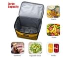 Sannea Cooler Lunch Bag For Men Women-Yellow 4