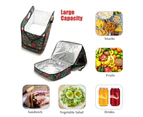 Sannea Lunch Bag for Women, Men, Kids-Red