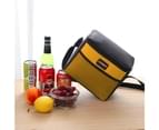 Sannea Cooler Lunch Bag For Men Women-Yellow 6