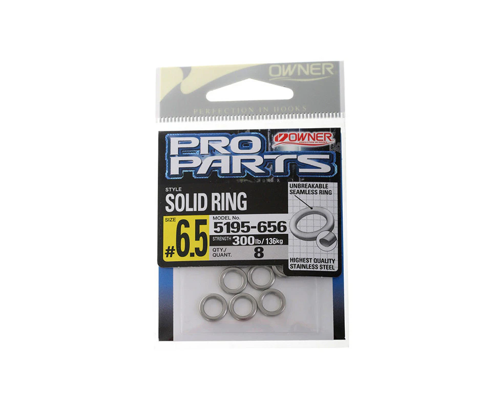 Owner 5195-656 Solid Fishing Ring #6.5