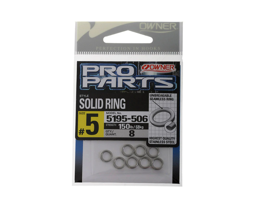 Owner 5195-506 Solid Fishing Ring #5