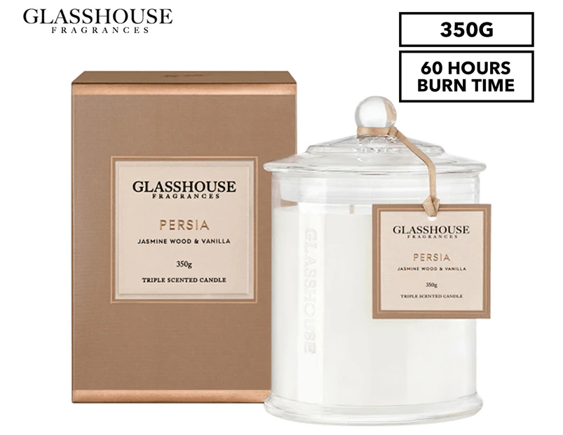 Glasshouse Triple Scented Candle 350g - Persia