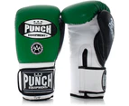 PUNCH Trophy Getters Professional Competition Boxing Gloves Commercial Grade - Green