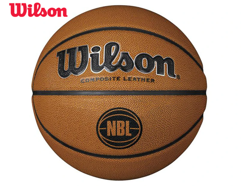 Wilson NBL Street Shot Size 6 Basketball - Brown