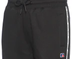 Russell Athletic Women's Taped Logo Trackpants - Black