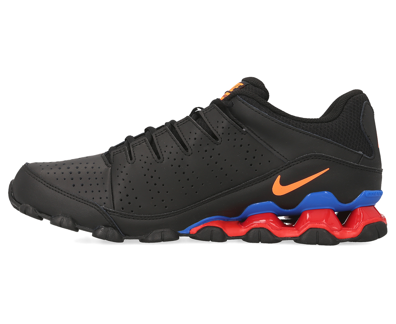 Nike Men's Reax 8 Training Shoes - Black/Total Orange | Catch.com.au