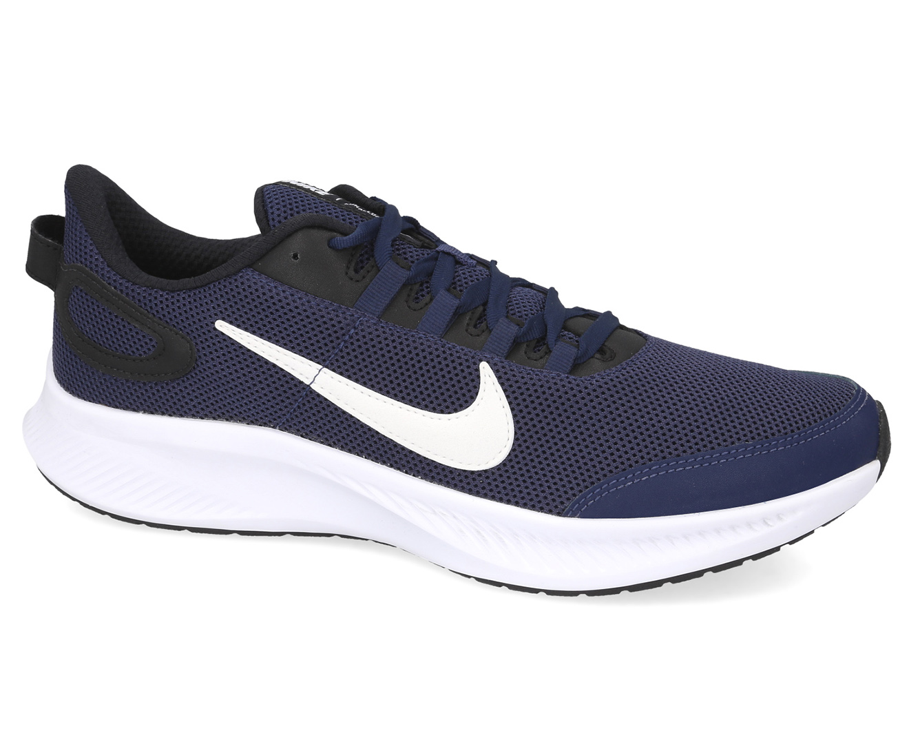 Nike Men's Run All Day 2 Running Shoes - Midnight Navy/White/Black ...