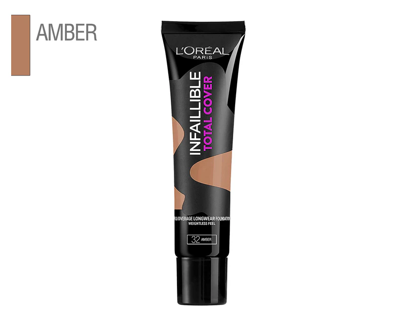 L'Oréal Infallible Total Cover Foundation 35mL - Amber