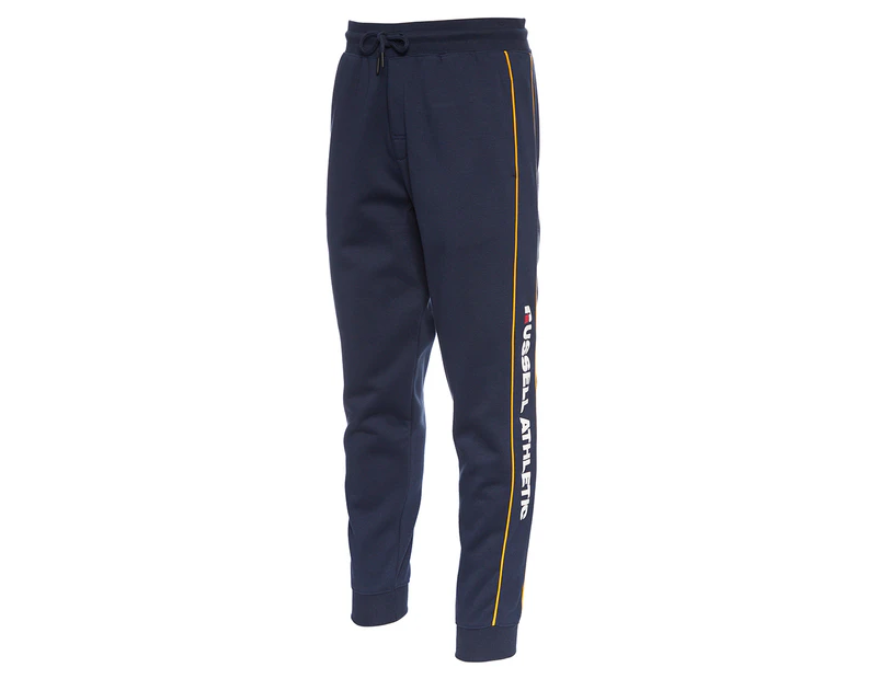 Russell Athletic Men's Piping Trackpants - Navy