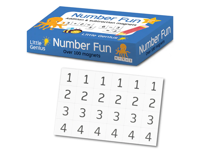 Little Genius Number Fun Magnets Activity Kit