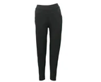 FIL Women's Stretch Winter Slim Thermal Thick Fleece Lined Leggings Pants w Pockets - Black