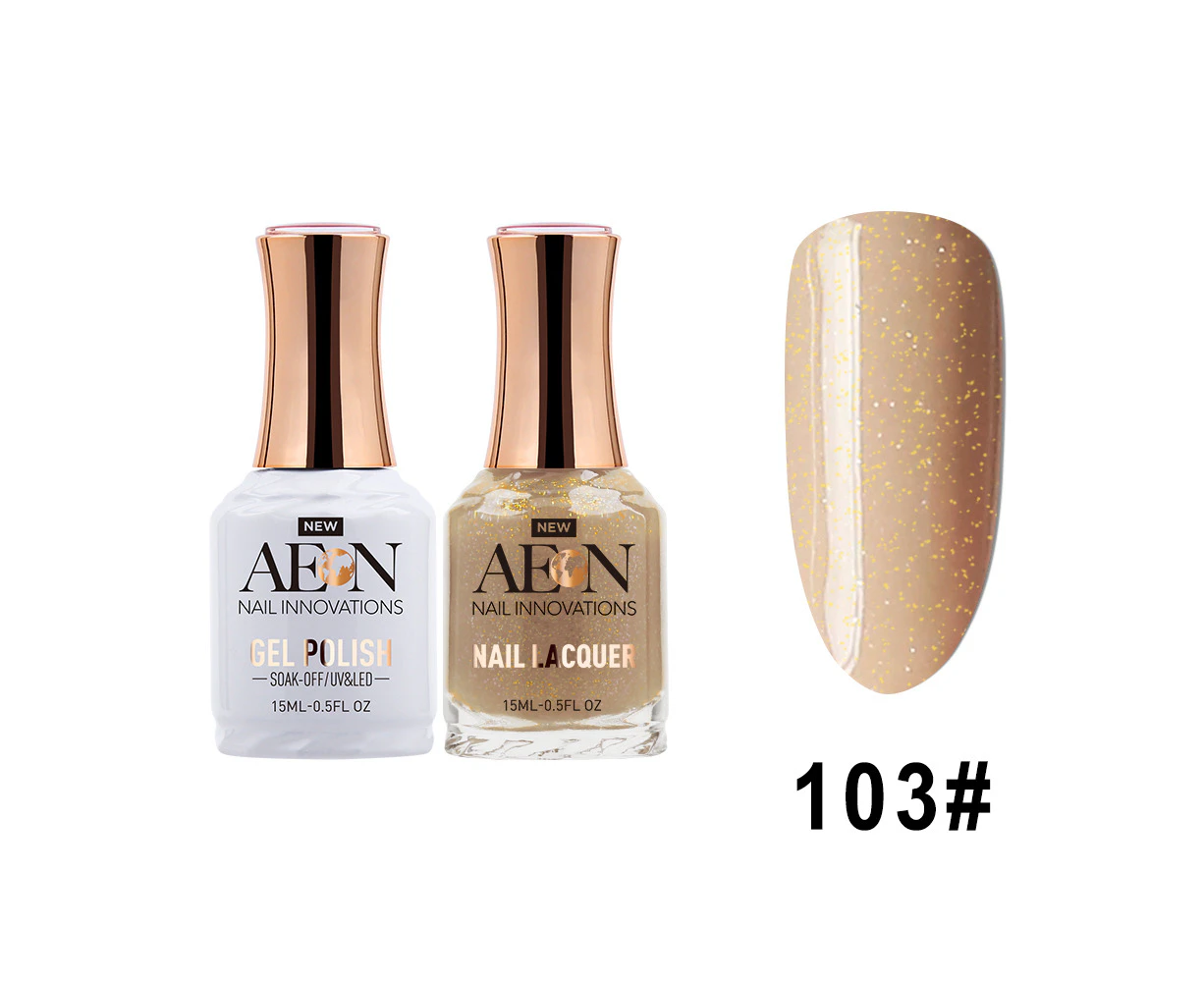 AEON Gel Polish & Nail Lacquer - #103 Frozen Cappuccino