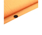 Self Inflating Mattress Sleeping Mat Air Bed Camping Camp Hiking Joinable Single - orange