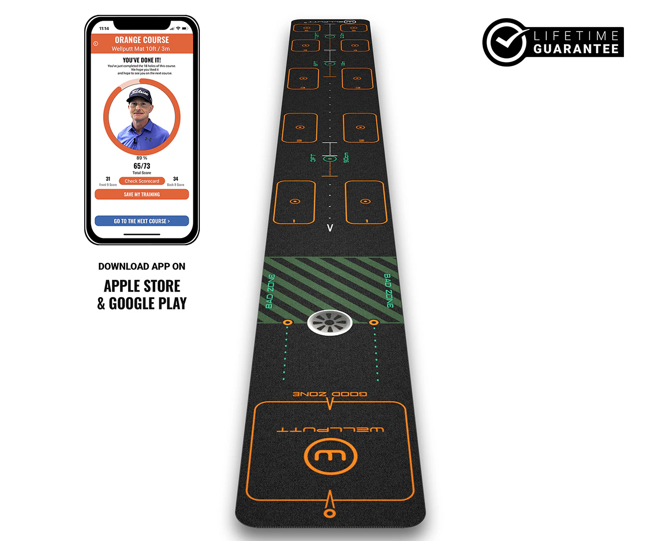 Wellputt 3m First Golf Putting Mat