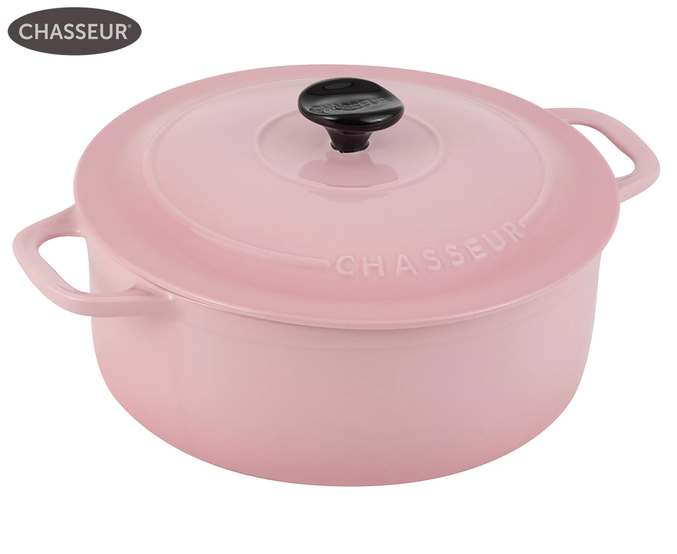 Chasseur Macaron Casserole   24cm   - Cherry Blossom