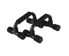 Push Up Bar handle Push-up Stand Grip For Home Fitness Exercise Workout - black