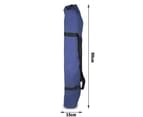Camping Bed Folding Stretcher Light Weight w/ Carry Bag Camp Portable - navy 8
