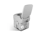 20L Outdoor Portable Camping Toilet 50 Flush