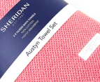 Sheridan Austyn Queen Bath Towel 2-Pack - Camelia